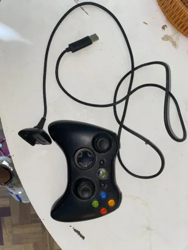 Controle Xbox 360 + cabo 
