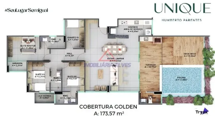 Apartamento Duplex/Cobertura em Fátima - Teresina