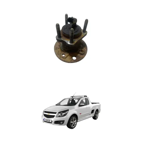 Cubo Roda Traseira Chevrolet Montana 2011 2012 2013 À 2018