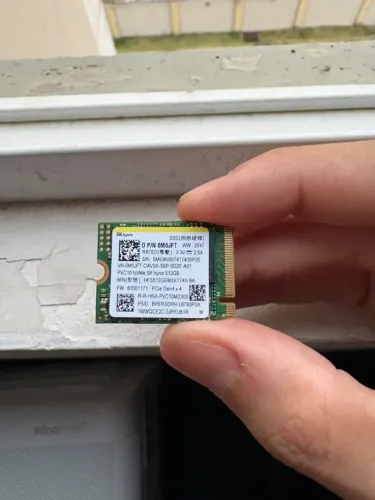 SSD NVMW 512 GB - NOVO
