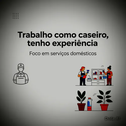 Estou a procura de serviço de caseiro, com preferência de moradia no local,sou casado 