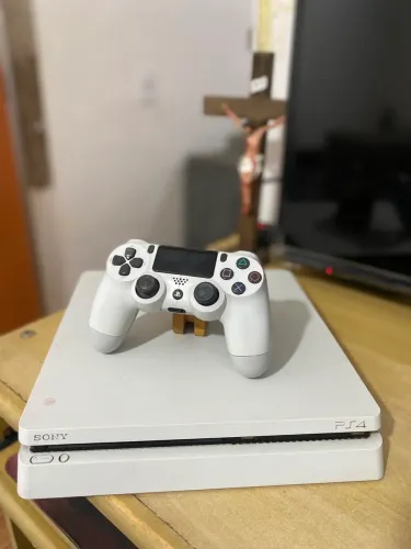 PS4 SLIM BRANCO 500GB