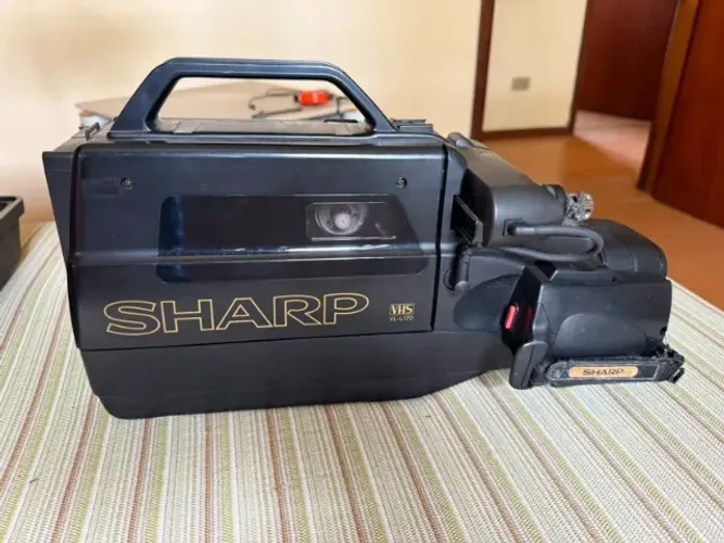 FILMADORA SHARP FOMARTO VHS PARA DECORAÇÃO