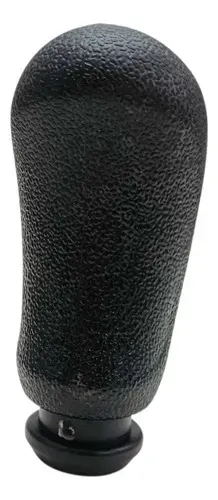 Manopla Alavanca Câmbio Sandero 2017 Preto E Cromado