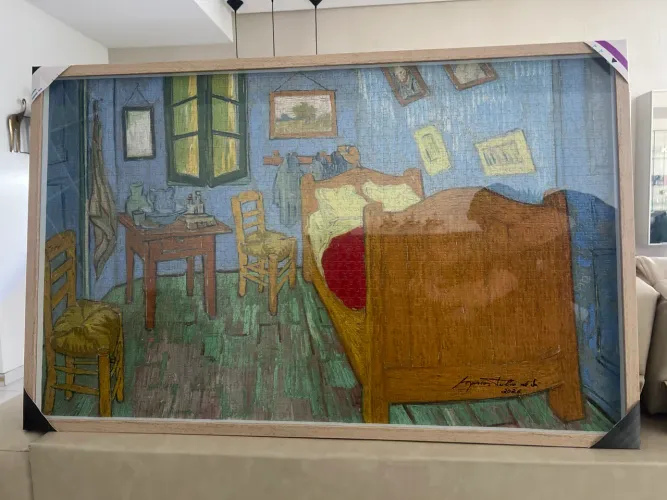 Quadro puzzle - Quarto em Arles (Vicent Van Gogh)