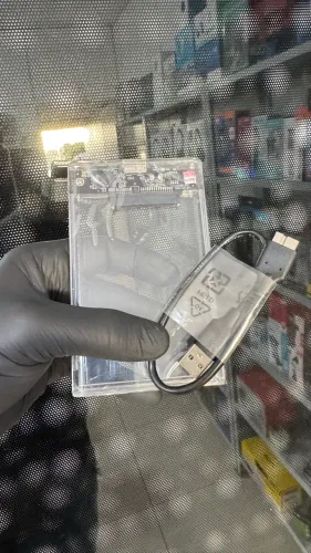 Case para HD e SSD Sata 2.5 Transparente USB 3.0