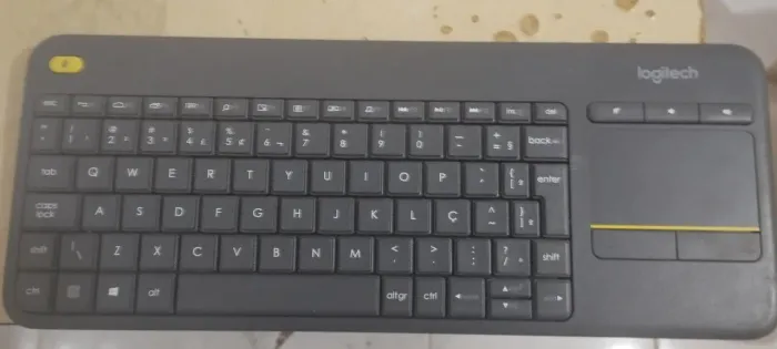 Teclado inteligente com mouse onboard