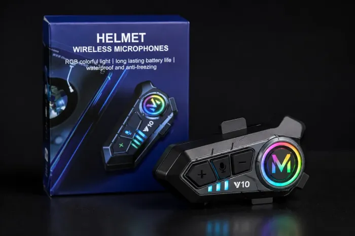 Fone para capacete