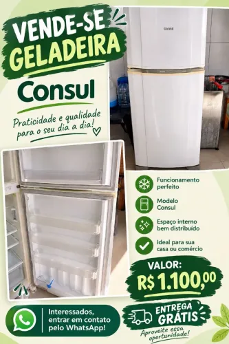 Vendo Geladeira Consul 