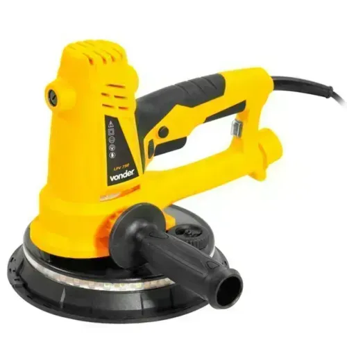 Lixadeira de Parede 750W com Luz de LED e Saco de Aspiração LPV750 Vonder