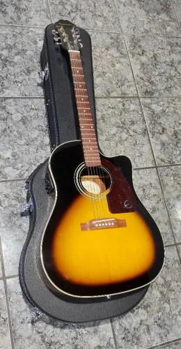 Violao Epiphone - Com Case - Vintage Sunburst