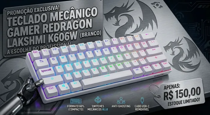 Teclado Redragon Lakshmi 60%
