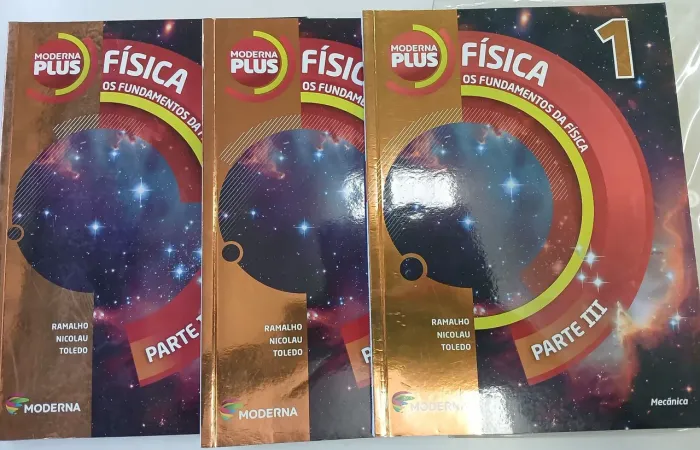 Moderna Plus. Física  1 Box completo 