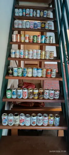 Região de Piracicaba. Latas de cerveja. Venda! Motivo, mudança. Aproximadamente 200 latas.