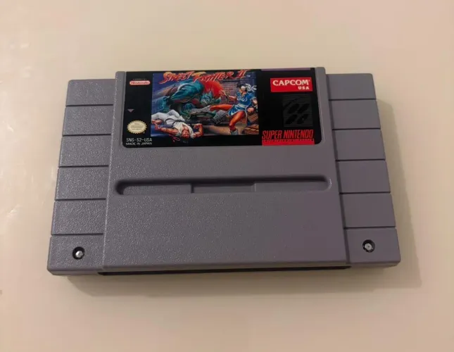 Street Fighter II Snes original 