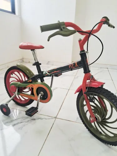 Bicicleta Infantil Aro 16 Caloi Dino Rex