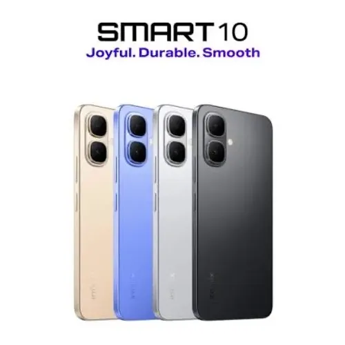 Infinix Smart 10 64GB - Preto