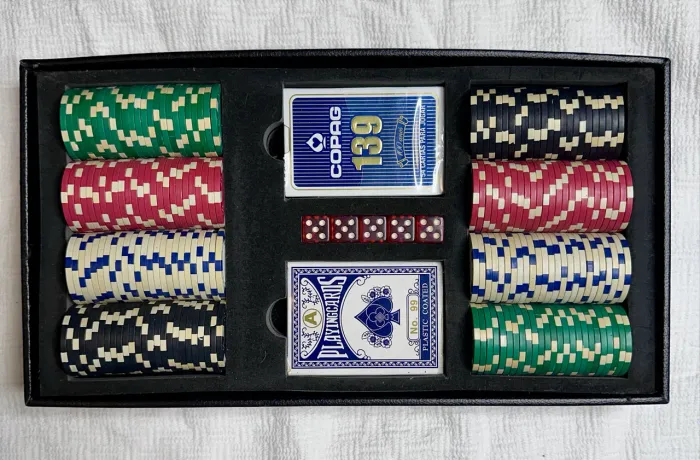 Kit Jogo de Pôquer Completo