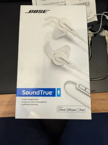 Fone Bose SoundTrue Original Completo - Caixa, Estojo e Nota Fiscal