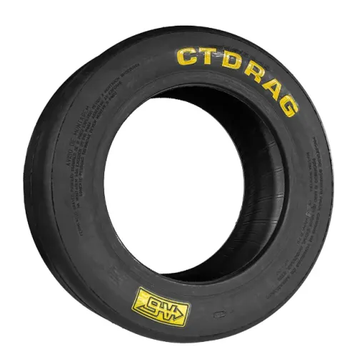 Pneu CT Drag 215/50-15 Slick Amarelo 40 Shore 2 Lonas para Arrancada ate 2000CV, Corrida