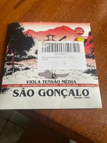 Encordoamento NOVO viola Cebolão ré São Gonçalo