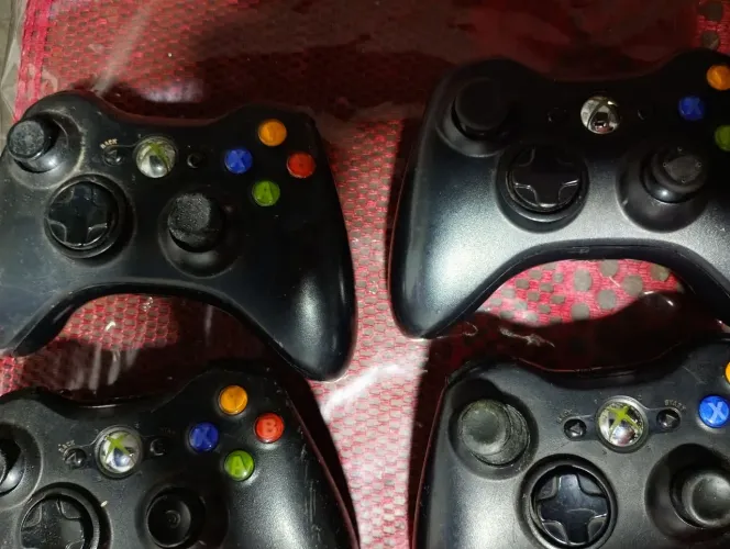 Lote Xbox e controle