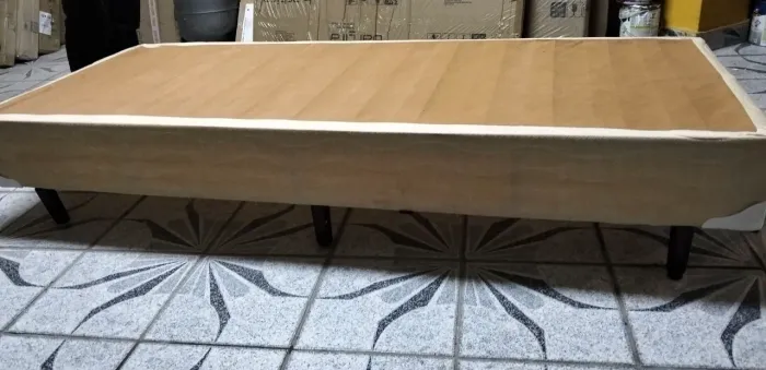 Cama box solteiro com colchão