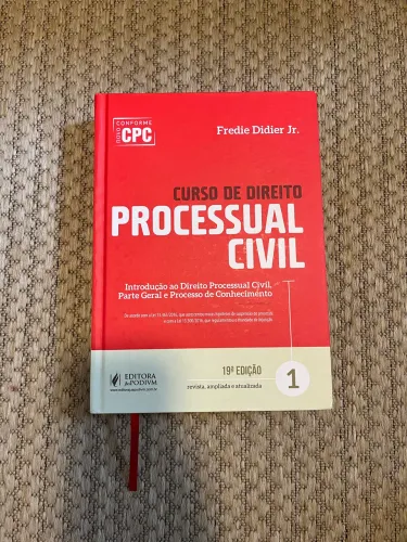 Livro Curso de Direito Processual Civil Vol. 1 - Fredie Didier Jr