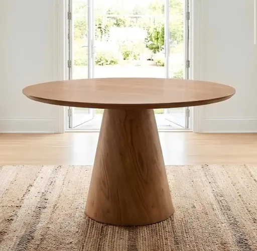 Mesa de Jantar Belluno Redonda 1,30 m Mel