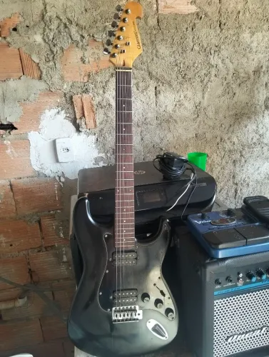 Guitarra gianini Caixa ativa oneal pedal veamp 3