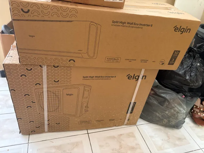 Ar condicionado NOVO split elgin 9000btus