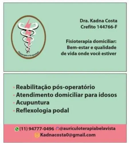 Fisioterapia e Acupuntura Domiciliar 