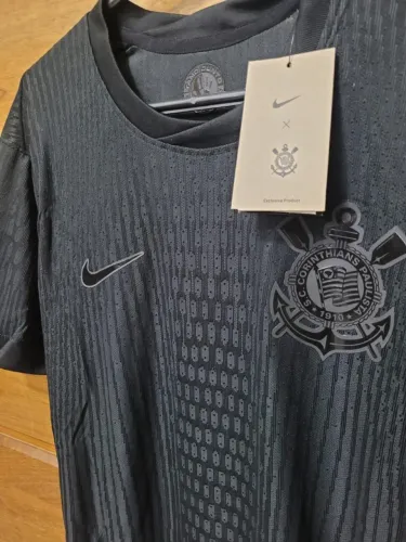 Camisa Corinthians all black jogador