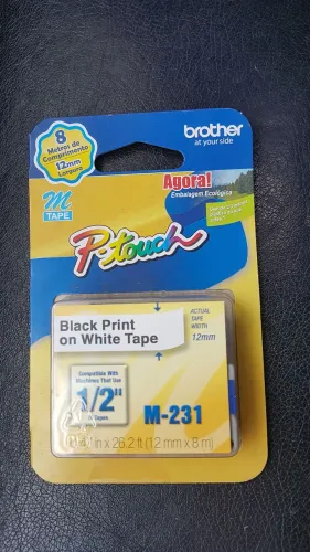 Fita Rotuladora Brother M-231