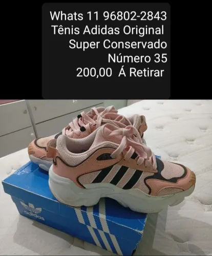 Tênis Adidas Original / Super Conservado 189,00 