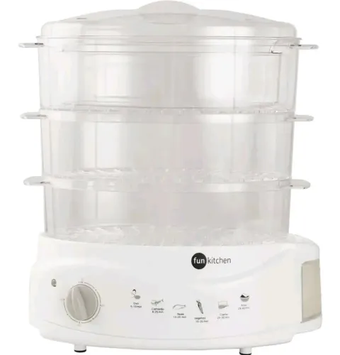Nova! Panela de cozimento a vapor fun kitchen