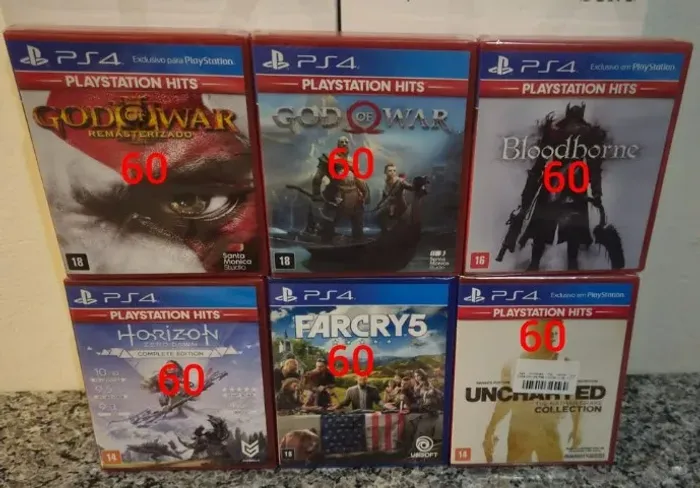 jogos ps4 novos lacrados aceito cartao e analiso trocas