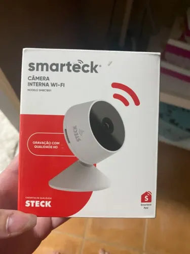 Câmera Inteligente Steck Ambiente Conectado Lacrada