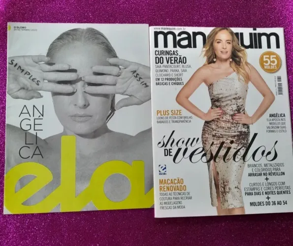 Angelica revista Angelica (Cada 38 reais)