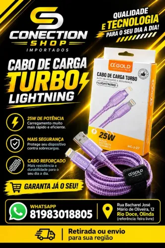 Cabo de Dados iPhone