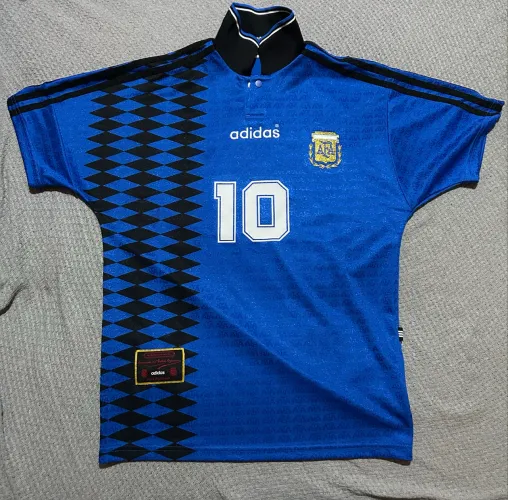 Camisa Adidas Argentina 1994 Away Originals Maradona 10 - Tamanho PP / XS