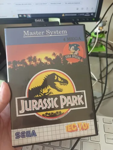 Jurassic Park - Master System TecToy Original + Manual