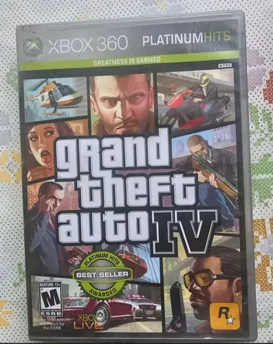 GTA 4 XBOX 360 OTIMO ESTADO