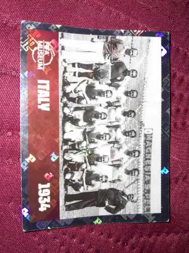Troco figurinha FWC 9 perfilados Itália 1934