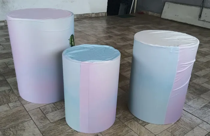 3 cilindros de festas