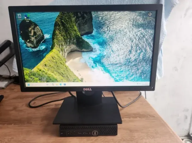 Mini PC Dell OptiPlex 3070 + Monitor Dell 19,5" - Pronto para Uso
