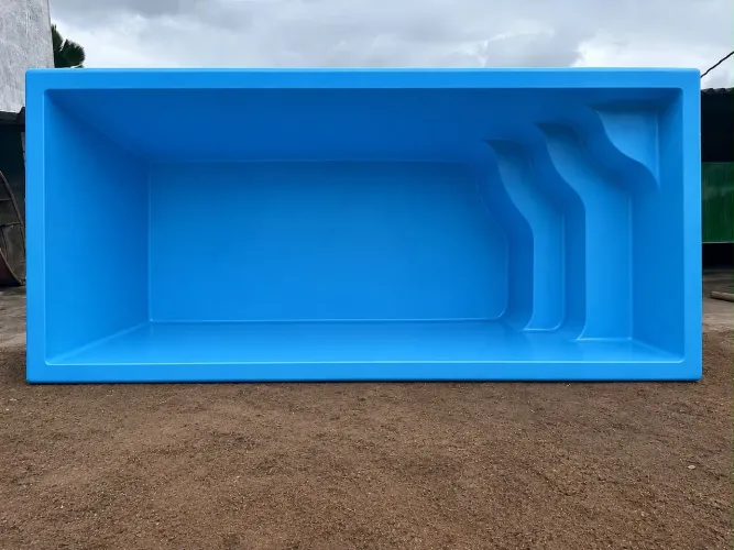 Piscina 5 metros completa.