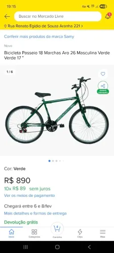 Bicicleta venda ou troca alguns detalhes para fazer