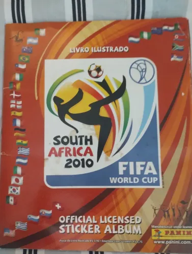 Álbum da Copa do Mundo FIFA 2010 - Panini (Quase Completo)