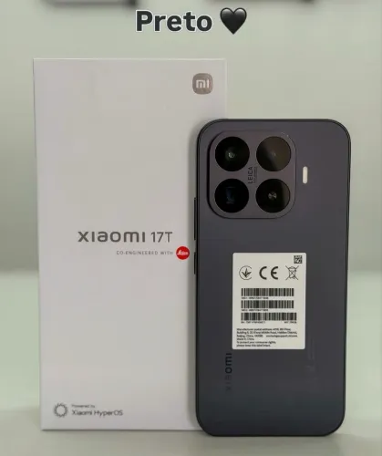 Xiaomi 17T 12gb 512gb GLOBAL Lacrado global entregamos novo Garantia